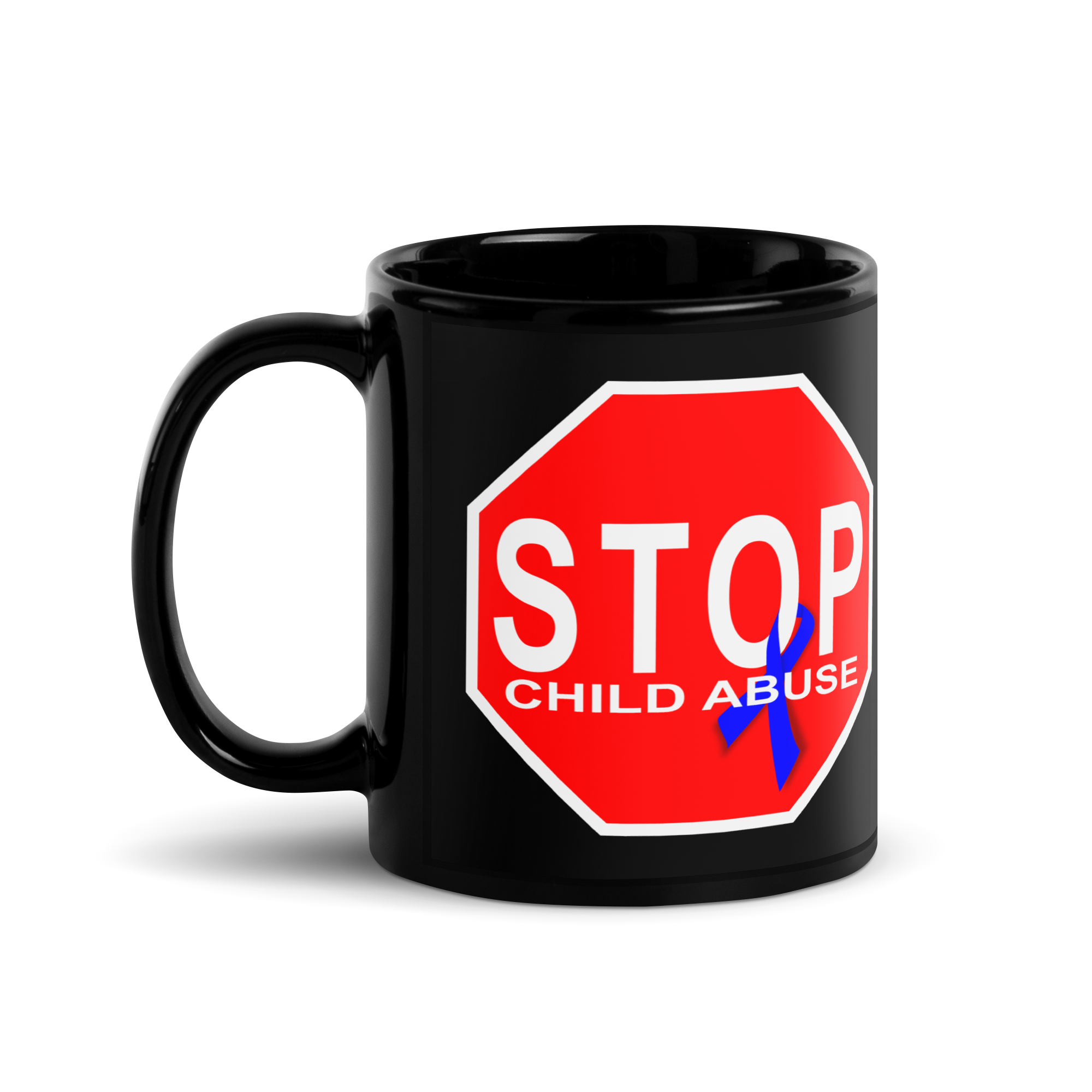 "STOP Child Abuse" Awareness Mug