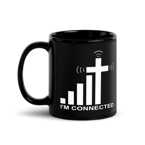 "I'm Connected" Cross Signal Mug