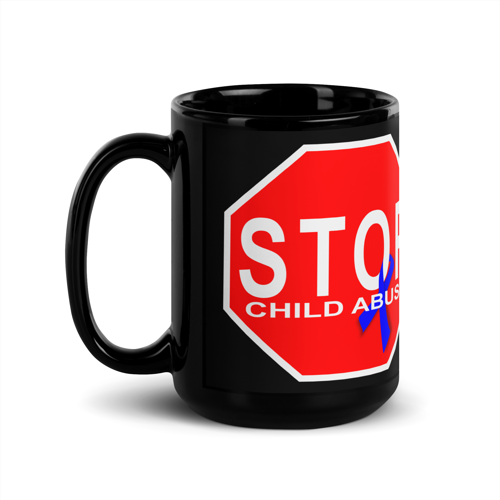 "STOP Child Abuse" Awareness Mug