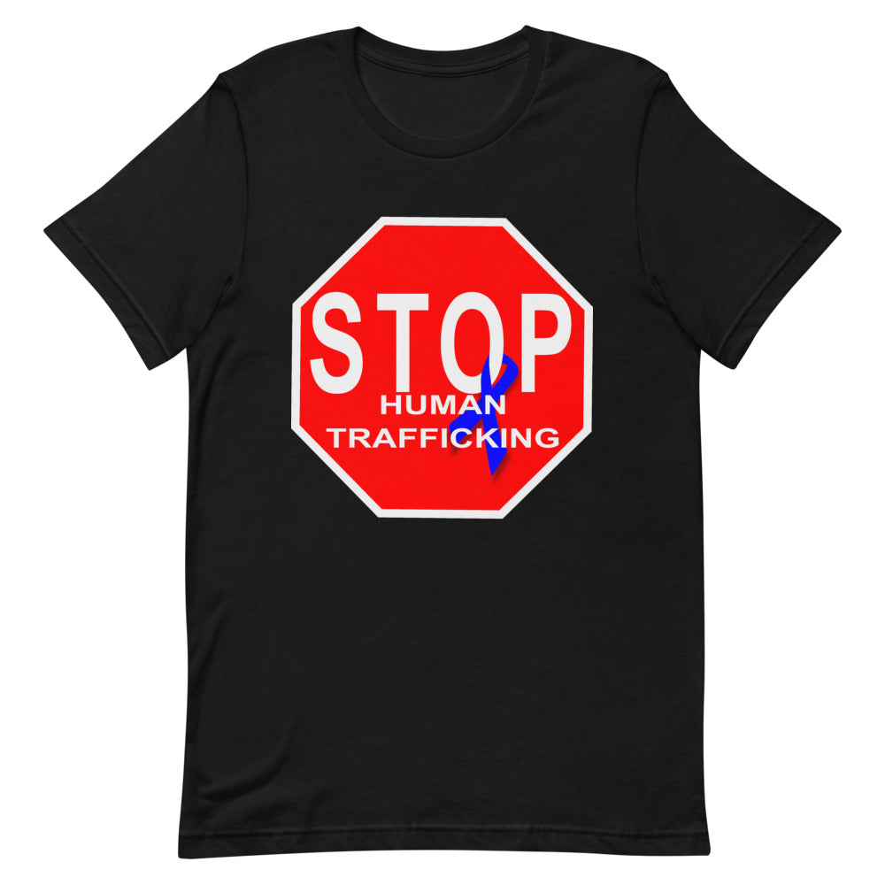 "STOP Human Trafficking" Stop Sign T-Shirt