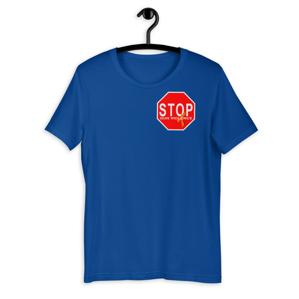 "STOP Gun Violence" Stop Sign T-Shirt