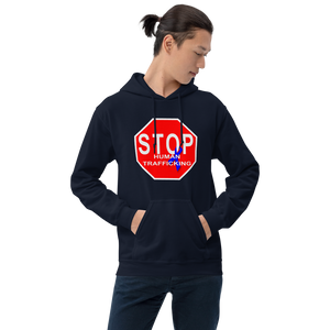 "STOP Human Trafficking" Stop Sign Hoodie