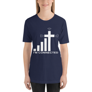 "I'm Connected" Signal and Cross T-Shirt