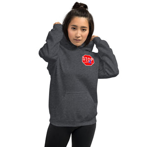 "STOP Human Trafficking" Stop Sign Hoodie