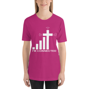 "I'm Connected" Signal and Cross T-Shirt