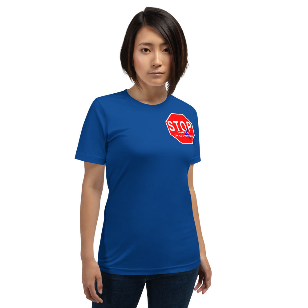 "STOP Human Trafficking" Stop Sign T-Shirt