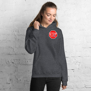 "STOP Domestic Violence" Stop Sign Hoodie