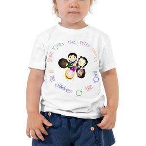 "Jesus Loves the Little Children." Toddler Short Sleeve Tee