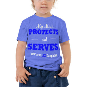 "My Mom Protects and Serves" Proud LEO Toddler Tee