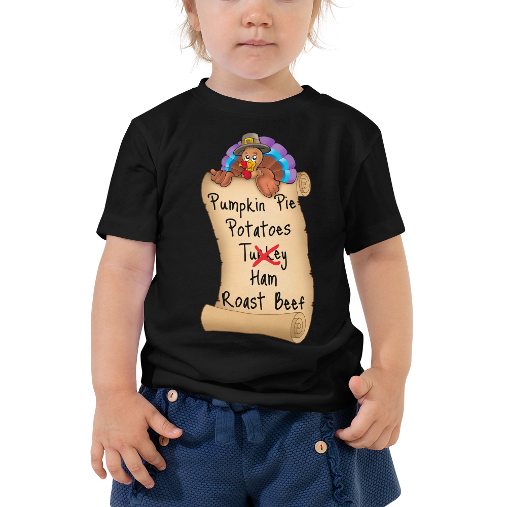 "Save the Turkeys!" LIMITED EDITION 2T-5T Toddler Tee