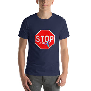 "STOP Suicide" Stop Sign T-Shirt