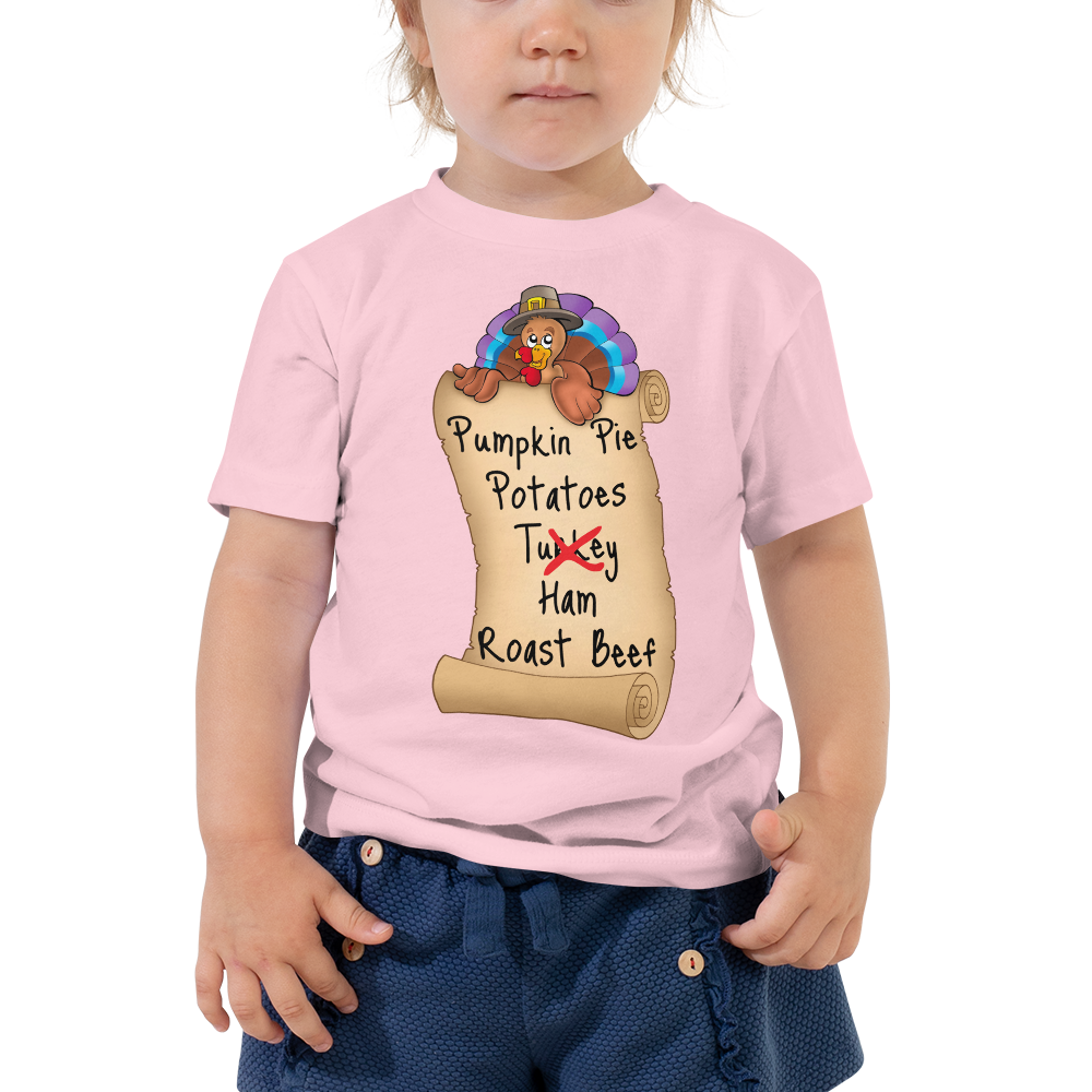 "Save the Turkeys!" LIMITED EDITION 2T-5T Toddler Tee