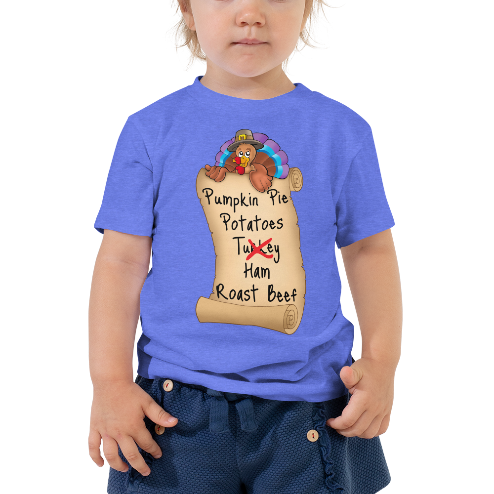 "Save the Turkeys!" LIMITED EDITION 2T-5T Toddler Tee