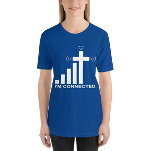 "I'm Connected" Signal and Cross T-Shirt