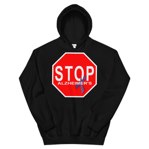 "STOP Alzheimer's" Stop Sign Hoodie