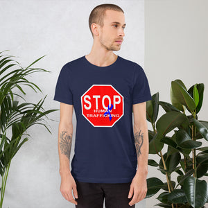 "STOP Human Trafficking" Stop Sign T-Shirt