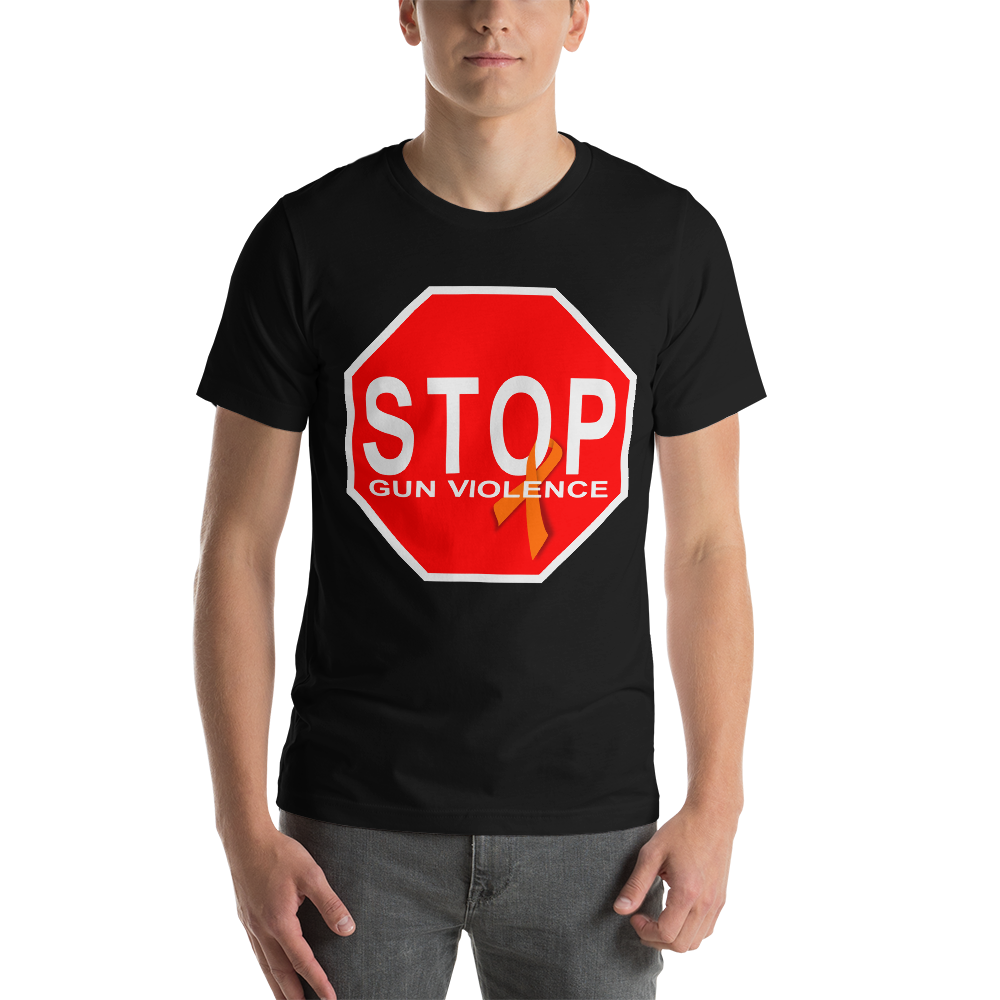 "STOP Gun Violence" Stop Sign T-Shirt