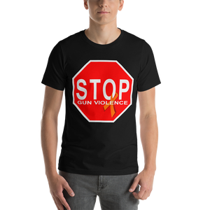 "STOP Gun Violence" Stop Sign T-Shirt