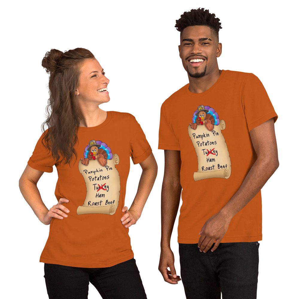 "Save the Turkeys!" LIMITED EDITION T-Shirt