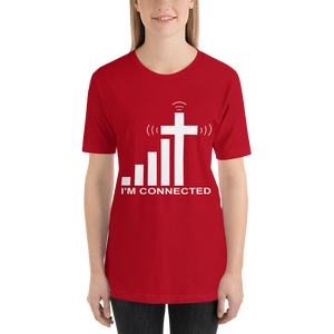 "I'm Connected" Signal and Cross T-Shirt