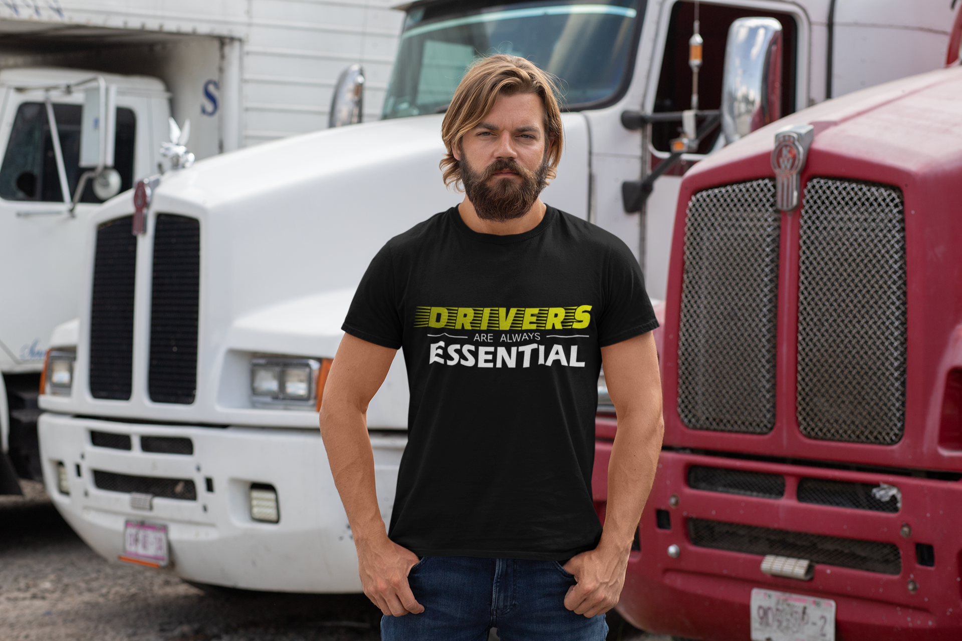 "Drivers are Always Essential" T-Shirt