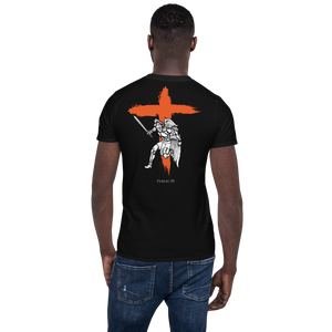 "God's army has my back. Who's got yours?" Psalm 35 Angel of War T-shirt