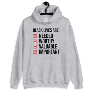 "Black Lives are..." Hoodie