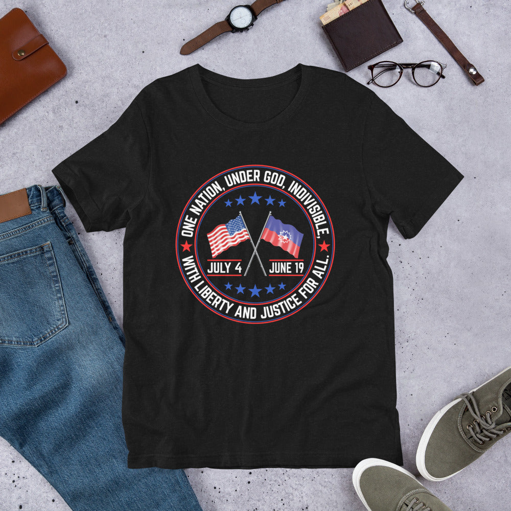 "Liberty and Justice for All" Unity in Freedom T-Shirt